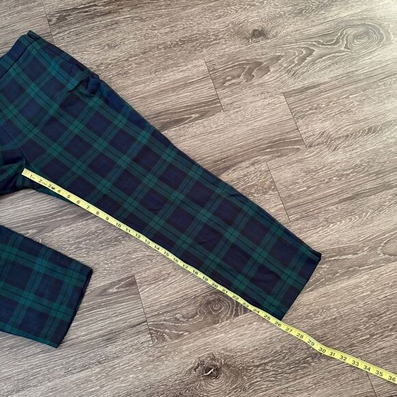 J. Crew Martie Black Watch Stretch Wool Blend Crop Pants New - Picture 9 of 10